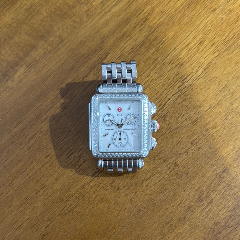 Michele Silver Watch